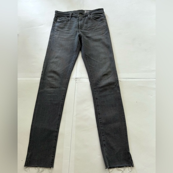 Ag Jeans Women's Grey The Farrah Skinny High-rise Jeans - Picture 8 of 10
